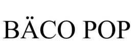 BÄCO POP trademark