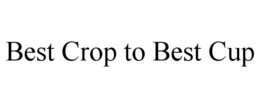 BEST CROP TO BEST CUP trademark