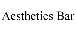 AESTHETICS BAR trademark