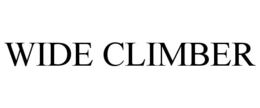 WIDE CLIMBER trademark