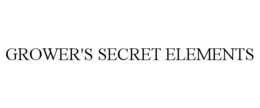 GROWER'S SECRET ELEMENTS trademark