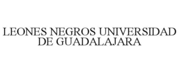 LEONES NEGROS UNIVERSIDAD DE GUADALAJARA trademark