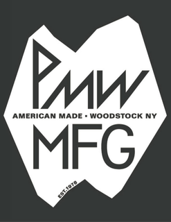 PMW AMERICAN MADE · WOODSTOCK NY MFG EST. 1978 trademark