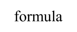 FORMULA trademark