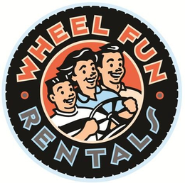 WHEEL FUN · RENTALS · trademark