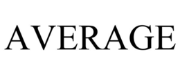 AVERAGE trademark