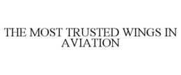 THE MOST TRUSTED WINGS IN AVIATION trademark