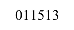011513 trademark