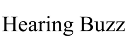 HEARING BUZZ trademark