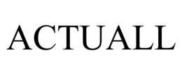 ACTUALL trademark