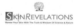 SKINREVELATIONS RENEW YOUR SKIN WITH THE TRUTH & WISDOM OF SCIENCE & NATURE trademark