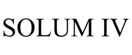 SOLUM IV trademark