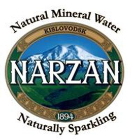 NARZAN NATURAL MINERAL WATER NATURALLY SPARKLING KISLOVODSK 1894 trademark