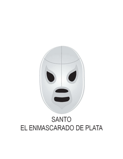 SANTO EL ENMASCARADO DE PLATA trademark