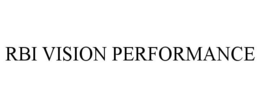 RBI VISION PERFORMANCE trademark