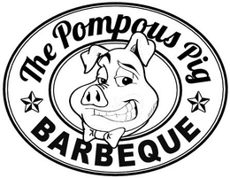 THE POMPOUS PIG BARBEQUE trademark