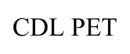 CDL PET trademark