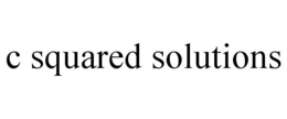 C SQUARED SOLUTIONS trademark
