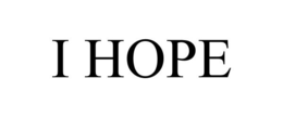 I HOPE trademark