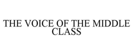 THE VOICE OF THE MIDDLE CLASS trademark