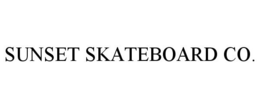 SUNSET SKATEBOARD CO. trademark