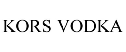 KORS VODKA trademark