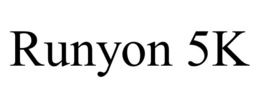 RUNYON 5K trademark
