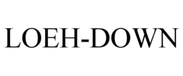 LOEH-DOWN trademark