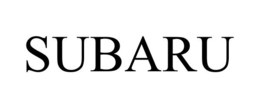 SUBARU trademark