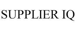 SUPPLIER IQ trademark