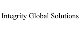 INTEGRITY GLOBAL SOLUTIONS trademark