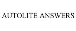 AUTOLITE ANSWERS trademark