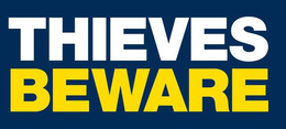 THIEVES BEWARE trademark