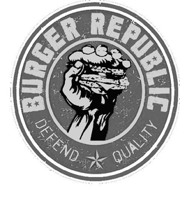 BURGER REPUBLIC DEFEND QUALITY trademark