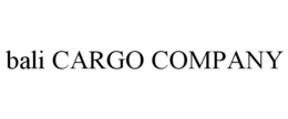 BALI CARGO COMPANY trademark