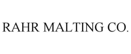 RAHR MALTING CO. trademark