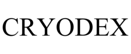 CRYODEX trademark