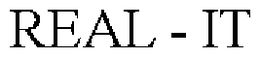 REAL - IT trademark