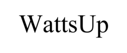 WATTSUP trademark