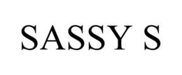 SASSY S trademark