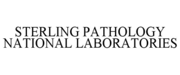 STERLING PATHOLOGY NATIONAL LABORATORIES trademark