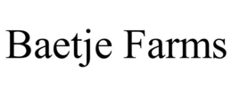 BAETJE FARMS trademark