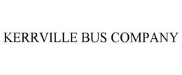 KERRVILLE BUS COMPANY trademark