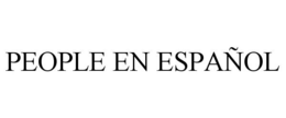 PEOPLE EN ESPAÑOL trademark
