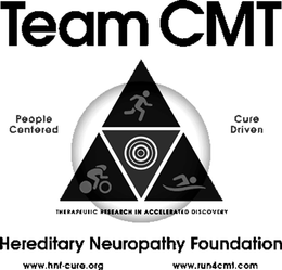 TEAM CMT HEREDITARY NEUROPATHY FOUNDATION PEOPLE CENTERED CURE DRIVEN THERAPEUTIC RESEARCH IN ACCELERATED DISCOVERY WWW.HNF-CURE.ORG WWW.RUN4CMT.COM trademark