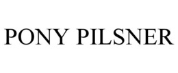 PONY PILSNER trademark