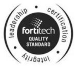 FORTITECH QUALITY STANDARD · LEADERSHIP · CERTIFICATION · INTEGRITY · trademark