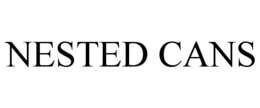 NESTED CANS trademark