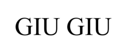 GIU GIU trademark