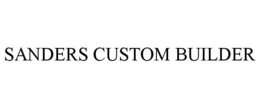 SANDERS CUSTOM BUILDER trademark